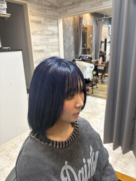 テーラヘアープラス 木更津2号店(TELA HAIR+) ラベンダーブルー