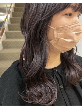 オリジン サロン(THE ORIGIN'S SALON) ラベンダーブラウン ブリーチなしカラー 暖色