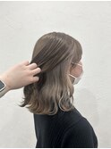 インナーカラー/ベージュ