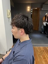 ザデイトウキョウ 表参道 青山(THE DAY TOKYO)&nbsp;MEN’S/波巻きツイストスパイラル/リバースセンターパート