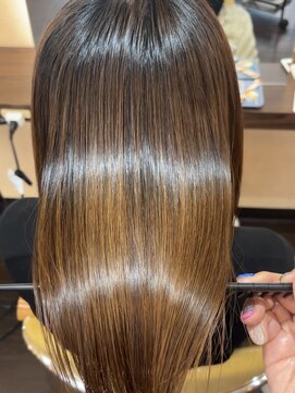 ホク 神崎川(hoku) 美髪矯正セミロング