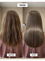 SENJYU 名古屋 名駅【髪質改善 縮毛矯正 白髪ぼかし特化サロン】【4/1OPEN(予定)】 艶感アップ髪質改善ストレート/ロングヘア