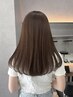 カット＋ケアストレートパーマ　￥15620