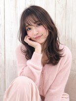 リビンバイアフロート(Livin by afloat)&nbsp;20代30代40代レイヤーカット/くびれミディアム/2wayバング