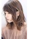 カルマ ヘアー(calma hair)の写真/大人女性にこそ似合う透明感。《オーダーメイドカラー》で叶える、柔らかさと上質なツヤ。