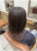インナーカラーピンク