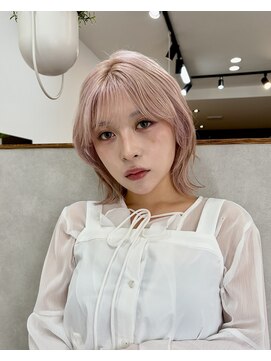 ワク 豊川店(waku) ハイトーン　ピンク　トリートメント　 豊川