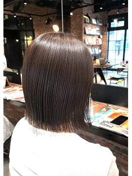 オーガニック アトリエ 大宮(organic+atelier) 30代40代暗髪ボブ◎髪質改善ストレートで艶めく美髪