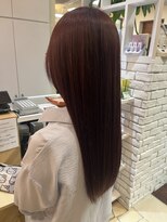 カットインファーチェ CUT IN face&nbsp;サラツヤレッドカラー