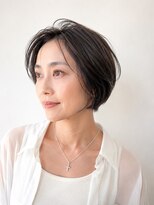 セブンルックス(7LOOKS) 大人美人ブラックグレージュショート【宇都宮/酸性ストレート】