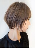  【姫路STEP】大人可愛い絶壁解消ショート＊オーガニックカラー