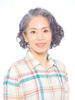 ブロッサム プロデュースド バイ エガオ(Blossom PRODUCED by EGAO)&nbsp;50代・60代の方に♪華やかお洒落ウェーブボブ