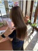 ブリーチなしミルクティーベージュ