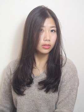 グロッシー(GLOSSY) シンプルワンカールロング