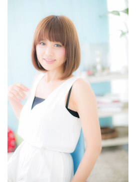ミック ヘアアンドビューティー 大山店(miq Hair&Beauty) ふわふわリラクシー☆な、フェザーボブ