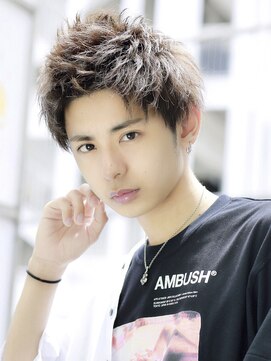 リップスヘアー 梅田(LIPPS hair) 【2018年メンズ髪型】スラッシュライトムーブショート