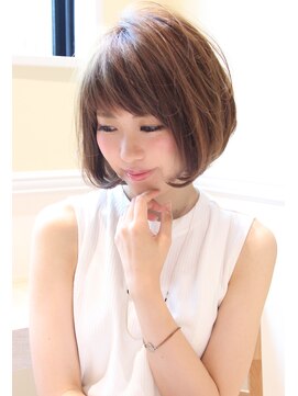 レウナ 外苑前(Reuna) 30代40代50代大人可愛いボブスタイル ワンカールボブ