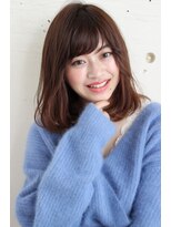 ビセル バイ シータ 川越店(becel by THETA) フワッとミディアムボブ