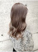 *韓国風 ヨシンモリ lavender beige*