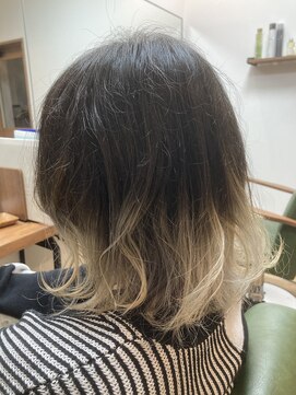 サロンパルヨン ヘアーアンドネイル(SALON paljon Hair&Nail) ハイトーンフレンチカラー