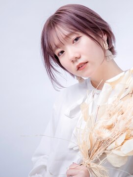 キッカ(kicca) 【kicca】ハイトーンショートボブスタイル