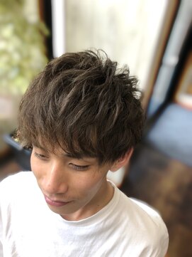 リスキーズ(RISKY'S) ブルーアッシュ　マッシュ