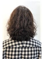 イントゥヘア(into hair) 20代30代40代ミディアムカットパーマ＆カラー