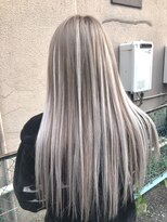 ライブトレア(LIVE TOREA)&nbsp;ミルクティカラー×シルバーメッシュ