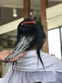 ヘアリゾート リノ(Hair resort Lino) トリートメントをたっぷり塗布☆カラーと同時にできます♪