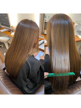 オースヘアー アクトモール店(O's HAIR) 髪質改善＋パーソナルカラー