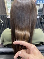 アローズ 荒尾店(arose) うる艶髪質改善カラー大人可愛い艶髪ストレート