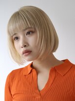 ワン 戸塚(ONE001)&nbsp;ココアベージュ/黒髪/ボブウルフ/グレージュカラー/戸塚/戸塚駅