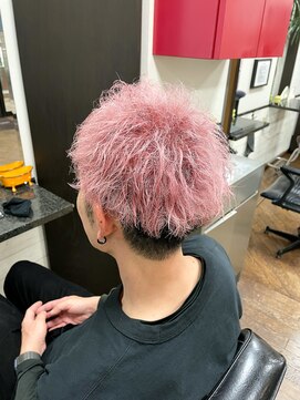 ヌーベルバレ(Nouvelle Vallee) ピンクカラー×ショート