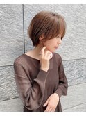 20代30代ひし形クビレ前下がり小顔スウィングショート