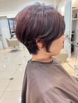 ヴィーヴォ 天六店(VIVO)&nbsp;【VIVO】30代40代50代ショートヘア ピンクベージュ 小顔