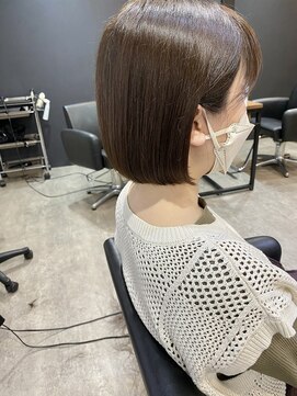アールヘアー(ar hair) 【村松一輝】耳にかけてもかわいい!大人ボブ