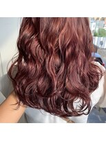 モイヘアーデザイン(moi hair design) ラズベリーピンク