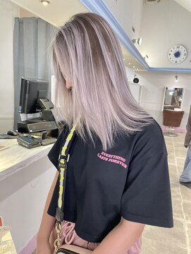 テクライズ 豊橋店(TECHRISE) コントラストバレイヤージュ