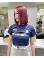 ディア(.eer)&nbsp;【.eer/ディア】カシスピンク×原色ピンク/裾カラー