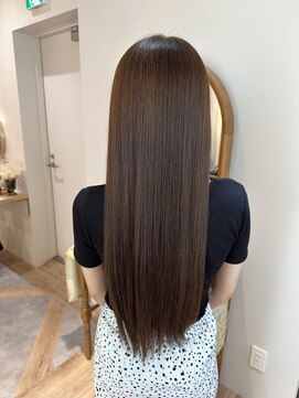 アンド ラ ブランシュ(&.La Blanche) 髪質改善/ベージュ/赤み消しカラー/メンテナンスカット