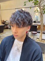 フラッグ ヘアー 天神西通り店(Flag HAIR)&nbsp;メンズパーマ　波巻きパーマ　ツイストスパイラル