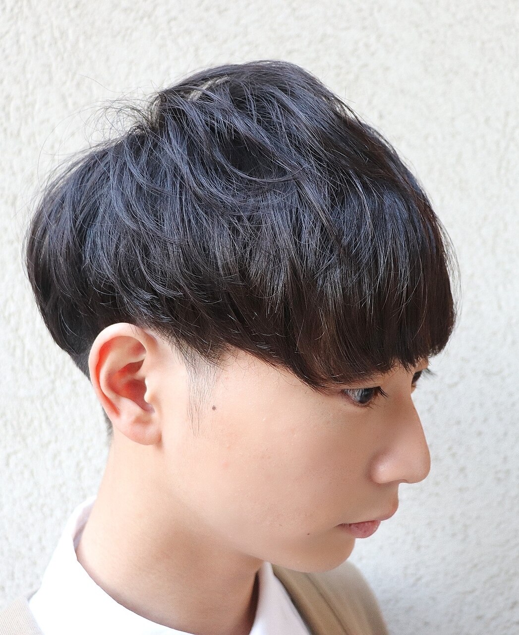 メンズヘア マッシュパーマ 軟毛 茨木市 ニュアンスパーマ：L193227750