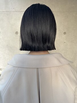 リバレッジ 白金(Leverage) 切りっぱなし外ハネボブ 30代40代50代【白金/目黒】担当 濱口