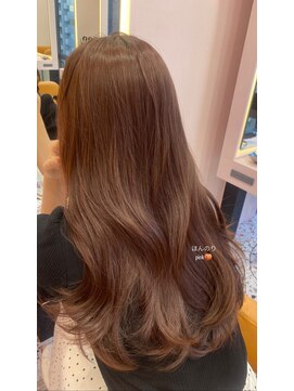 ボタン シブヤ(VOTAN SHIBUYA) ベージュ/韓国ヘア/渋谷/レイヤー/顔まわり/前髪