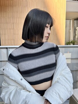 チュダック(ChuDuck) 韓国風《ブラック》ハイトーン/ケアブリーチ/ダブルカラー