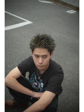 ジーン カットクラブ(GENE CUTCLUB) ハイライト　スパイキー