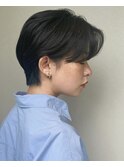 10代20代30代耳かけショート前髪ありハンサムショートカット