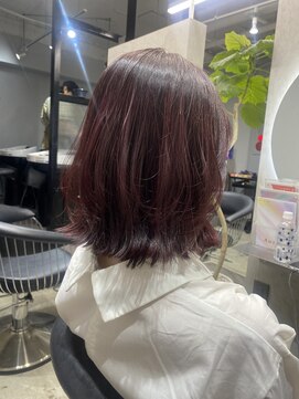 エトラ 渋谷店(etora) くびれ巻き/ピンクハイライト