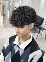 リベル(LIBER) 波巻きパーマ/メンズ/八王子/刈り上げマッシュ/メンズカット