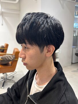 ネイロ 北千住(NeiRo) メンズマッシュツーブロ刈り上げ波巻きツイストスパイラルパーマ